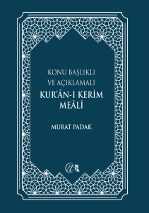 (Büyük Boy) Konu Başlıklı Ve Açıklamalı Kur'an-ı Kerim Meali (Büyük Boy) Konu Başlıklı Ve Açıklamalı Kur'an-ı Kerim Meali