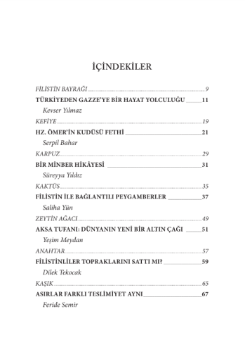 HANIMLARIN KALEMİNDEN KUDÜS