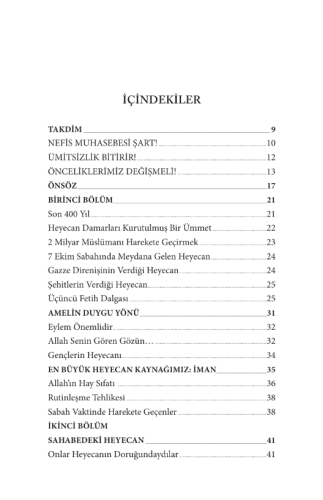 İslami Çalışmalarda Heyecan