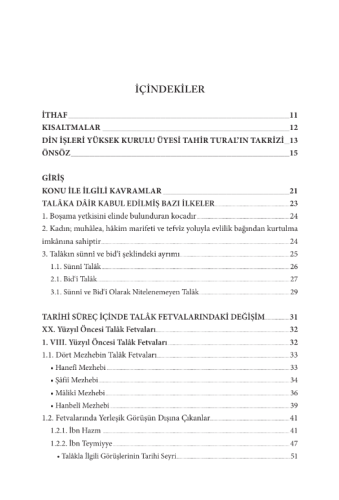 Fıkıh Tarihinde Talâk Tartışmaları
