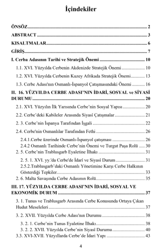 OSMANLI BELGELERINE GÖRE CERBE ADASI