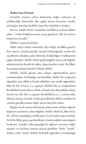 GENÇLERİN YOLU ÜZERİNDEKİ DİKENLER