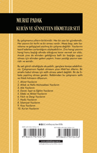 AHLAK VE NEFıS MUHASEBESI YAZILARIM