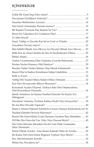 Davet, İrşat ve Eğitim Yazılarım