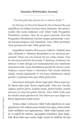 Davet, İrşat ve Eğitim Yazılarım