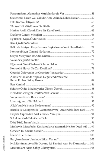 Edebi ve Aktüel Yazılarım