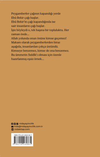 İkinin İkincisi Hz. Ebû Bekir