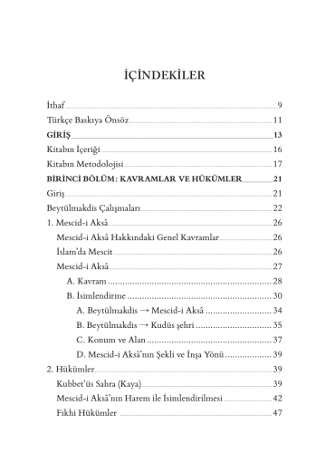 Beytülmakdis Çalışmalarına Giriş