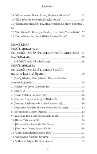 Gençlere Zamanlar Üstü Tavsiyeler