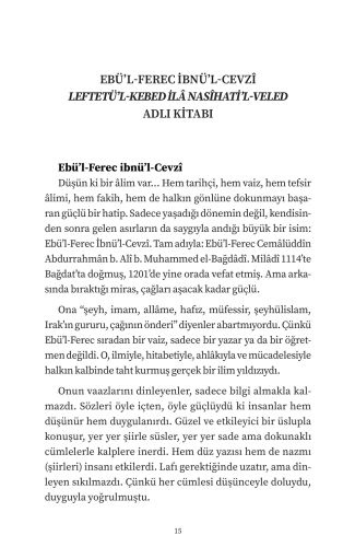 Gençlere Zamanlar Üstü Tavsiyeler