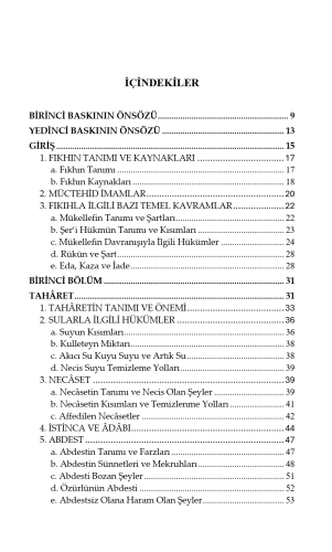 İbadetler Fıkhı