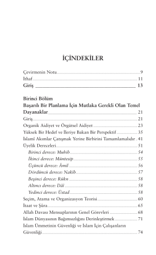 Allah Erinin Yol Haritası