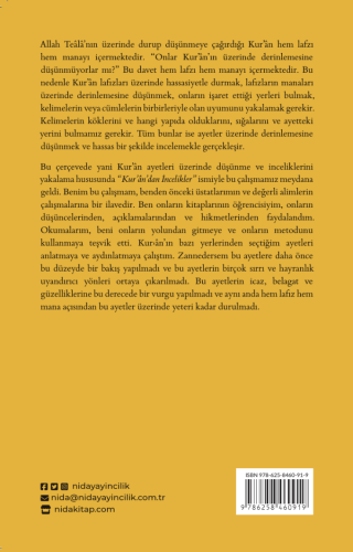 Kur’ân’dan İncelikler
