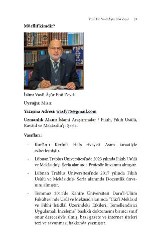 Kur'ân'ın Mekâsıdî Tefsîrine Doğru