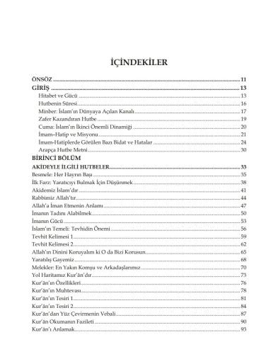 İlmi Hutbelerle Minberin Güccü