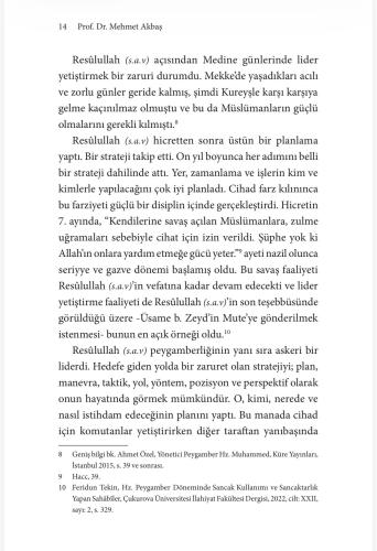 Resûlullah’ın (s.a.v) Lider Yetiştirme Stratejisi